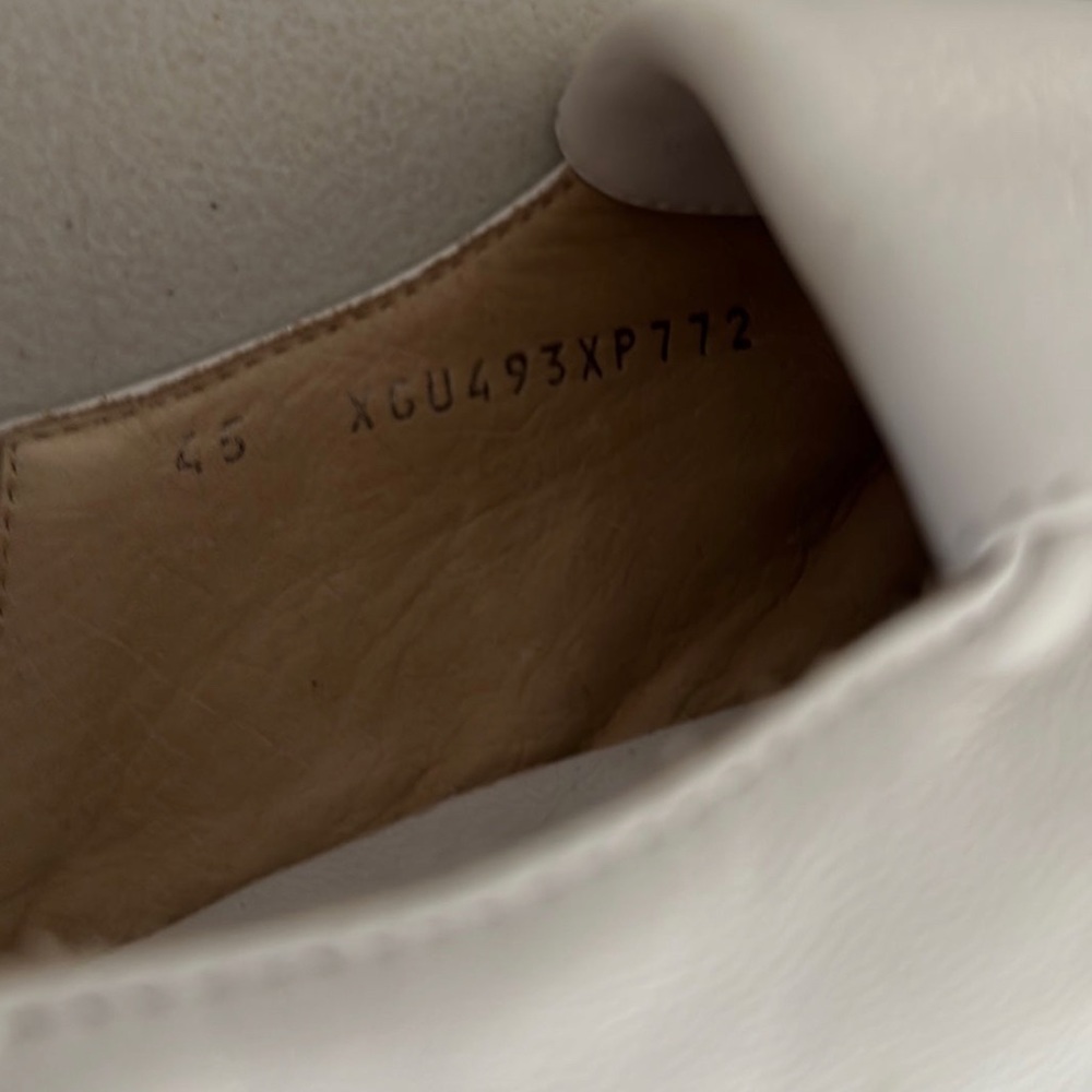 Giorgio Armani Men’s White Loafer’s - Picture 11 of 14